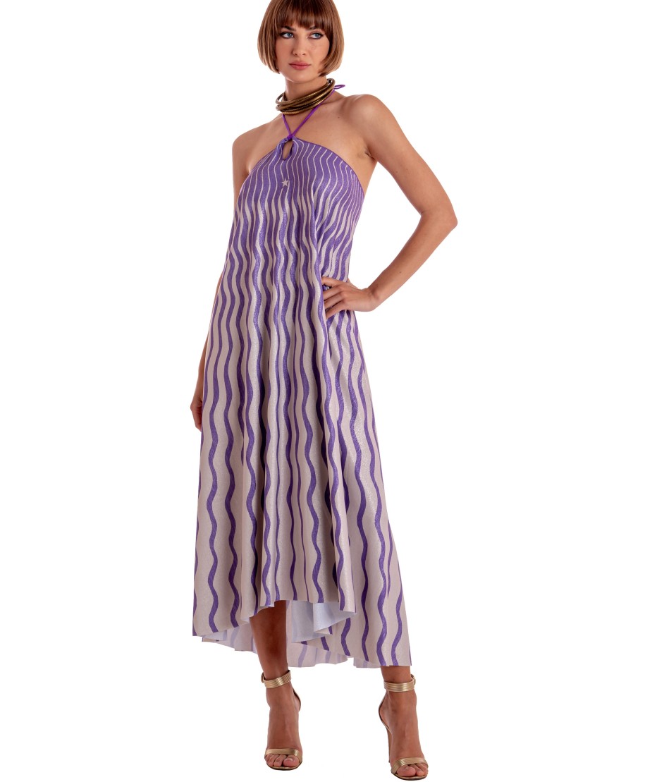 Long Pareo Dress Tiger Sun Print