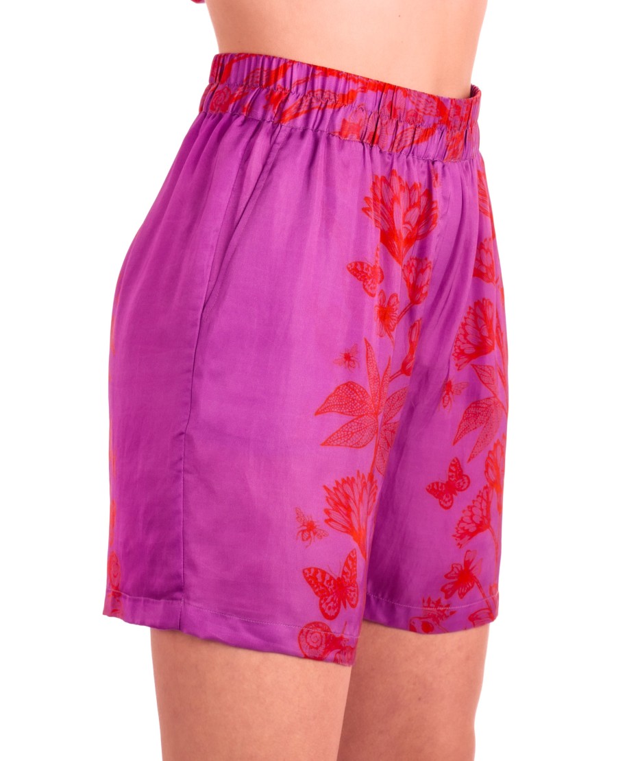 Prince Charming Satin Viscose Short
