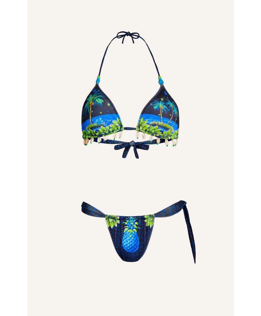 Bikini Triangolo Conchiglie Hawaii