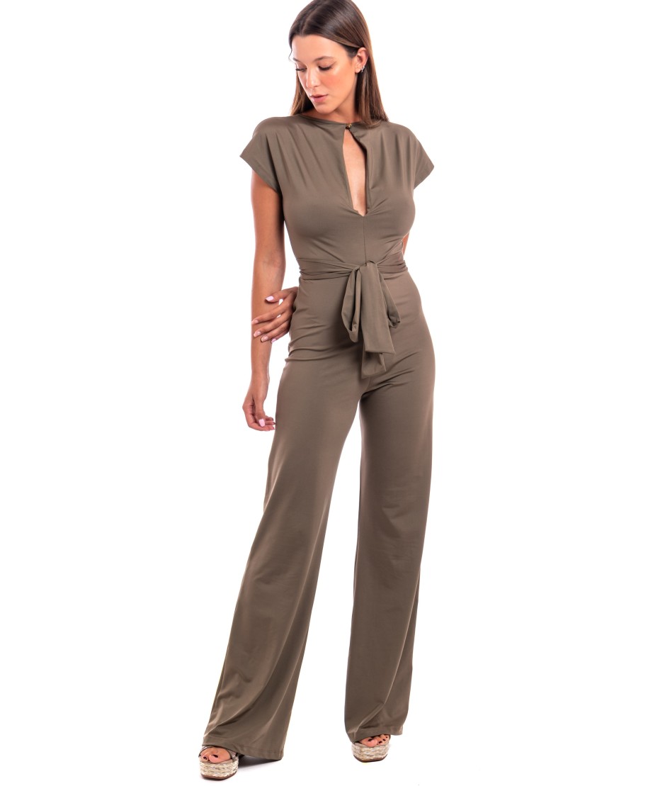 Long Overalls Solid Color