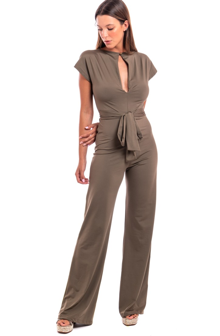 Long Overalls Solid Color