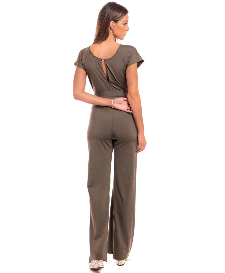 Long Overalls Solid Color