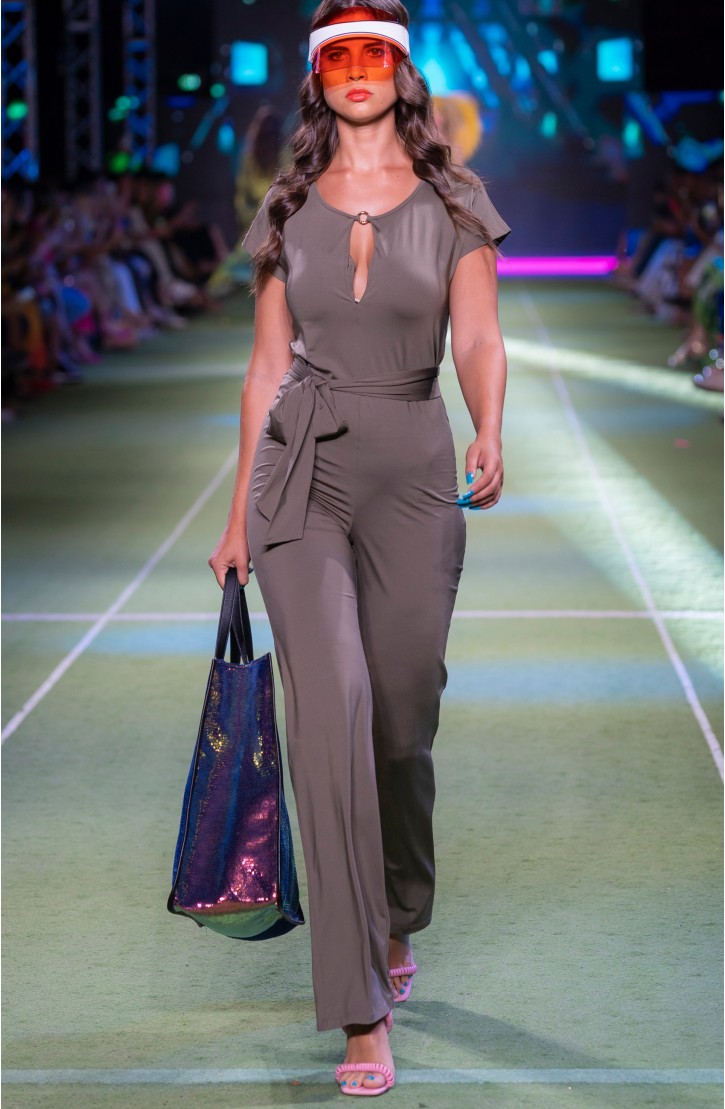 Long Overalls Solid Color
