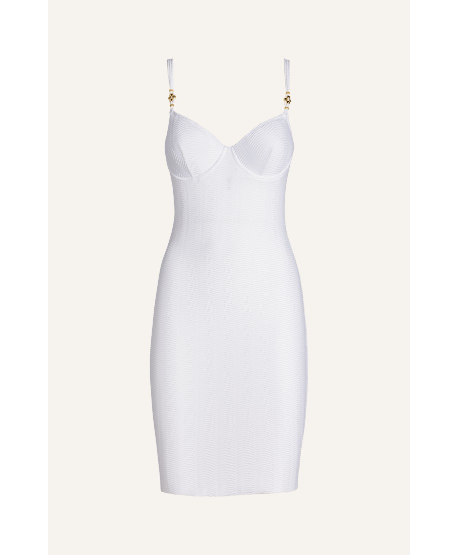Sheath with Underwire Underwire Lycra Ripple