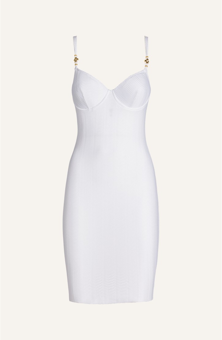 Sheath with Underwire Underwire Lycra Ripple
