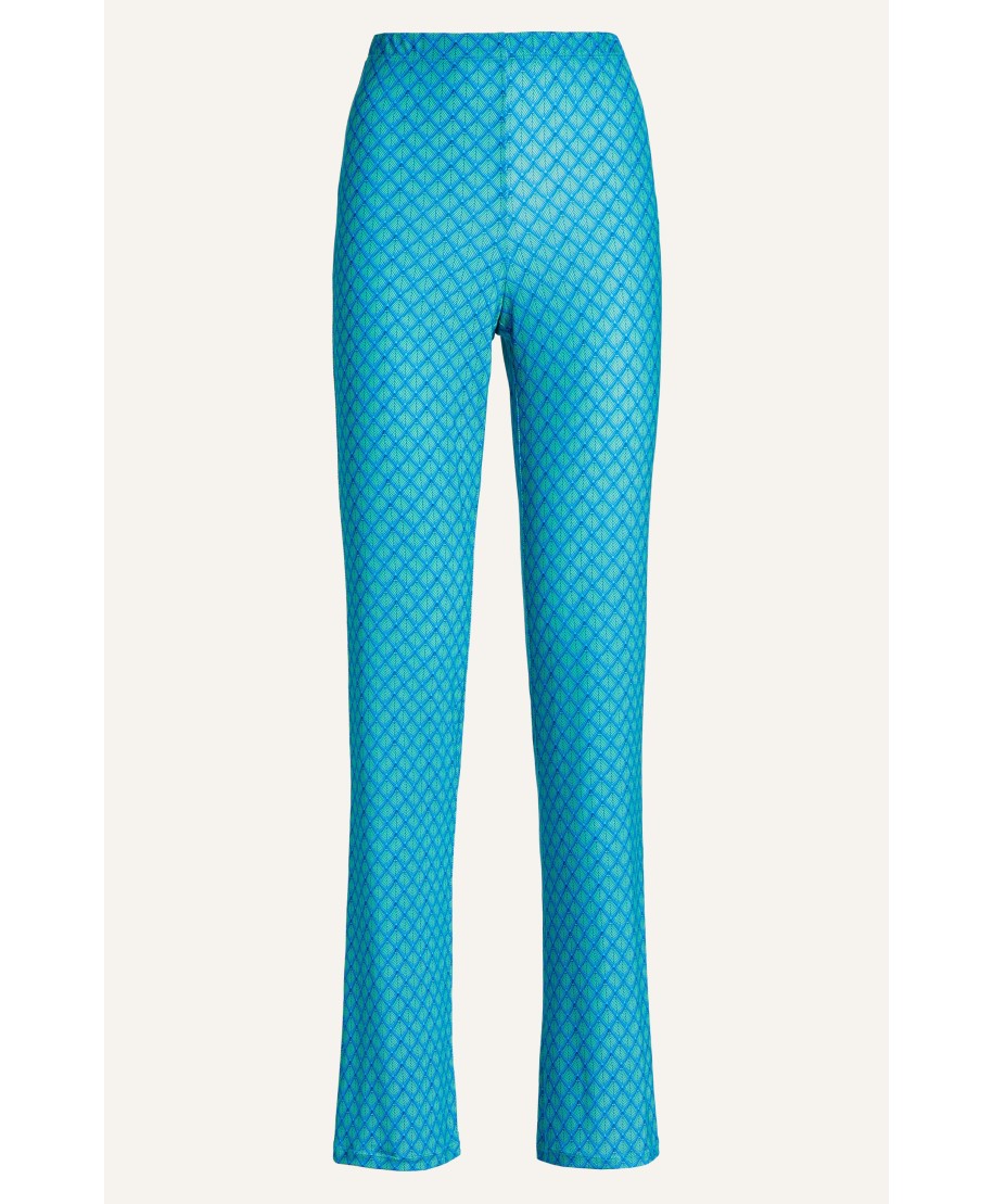 Jersey Trousers Print Scales
