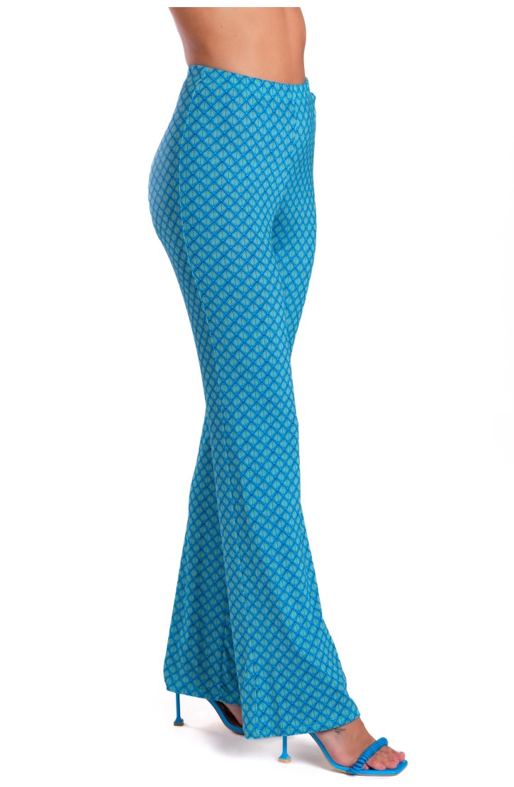 Jersey Trousers Print Scales