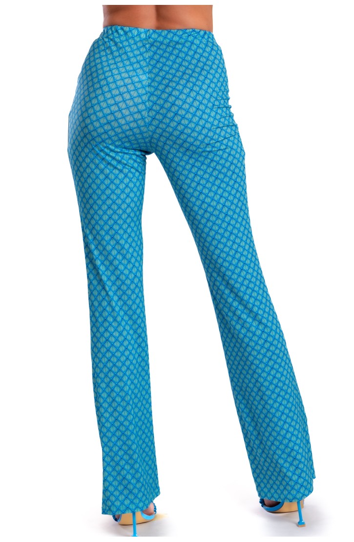 Jersey Trousers Print Scales