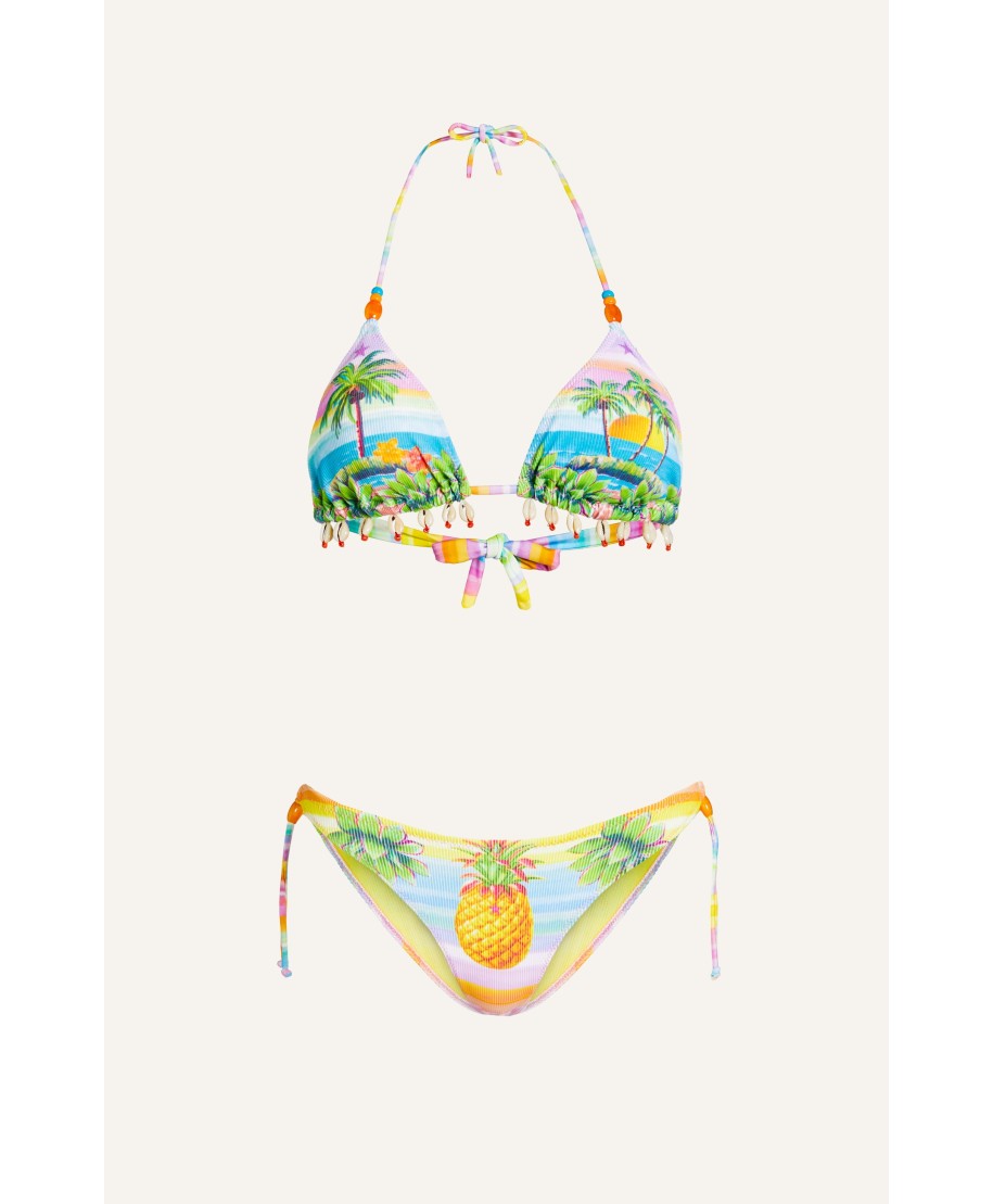 Bikini Triangolo Conchiglie Hawaii
