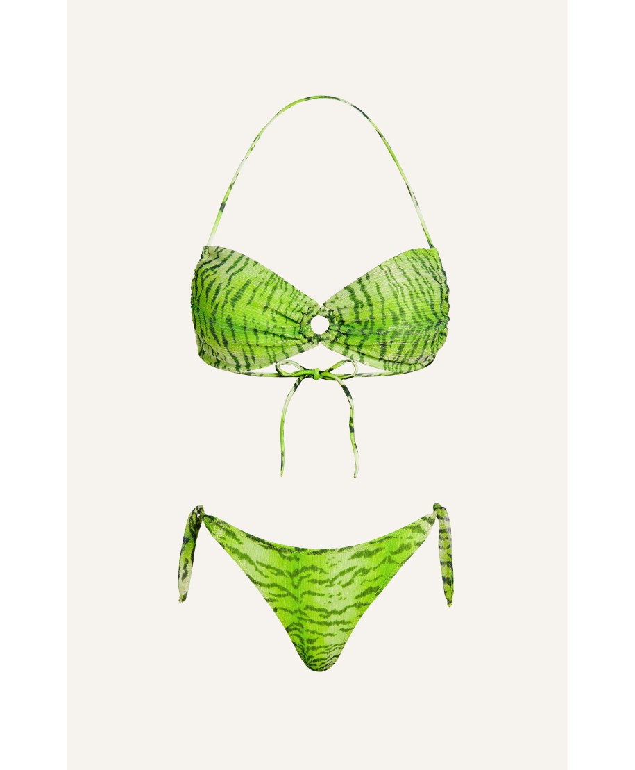 Bikini Fascia Crepon Lamè Tigre