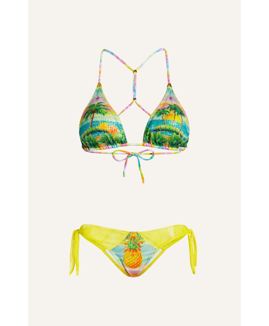 Bikini Triangolo Paillettes Hawaii