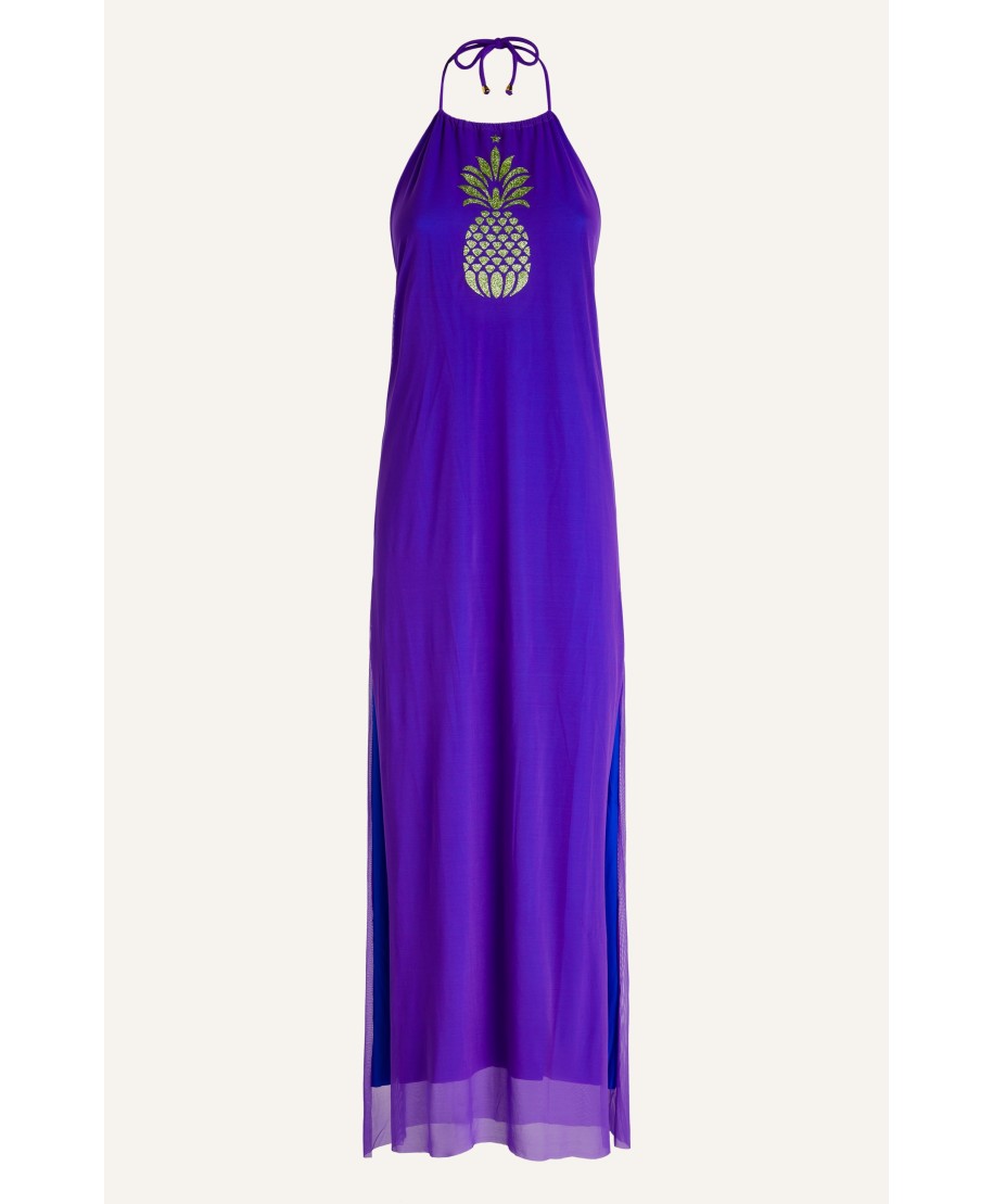 Abito Tulle Sottoveste Ananas Lurex