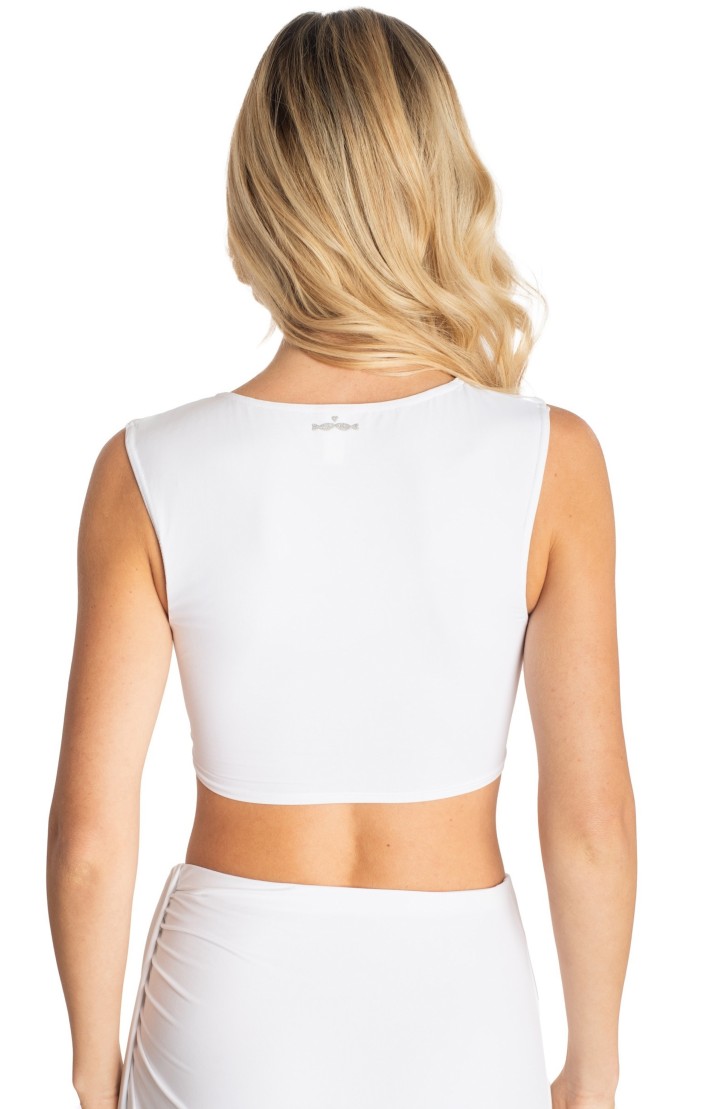 CRISSCROSS TOP SOLID COLOR