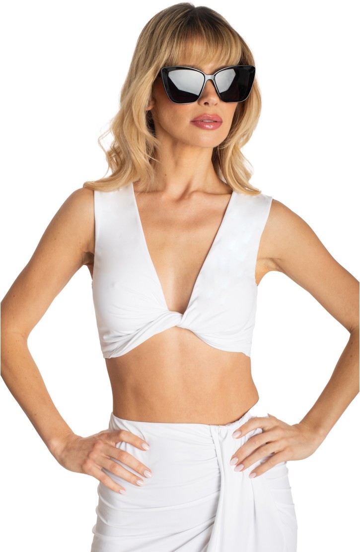 CRISSCROSS TOP SOLID COLOR