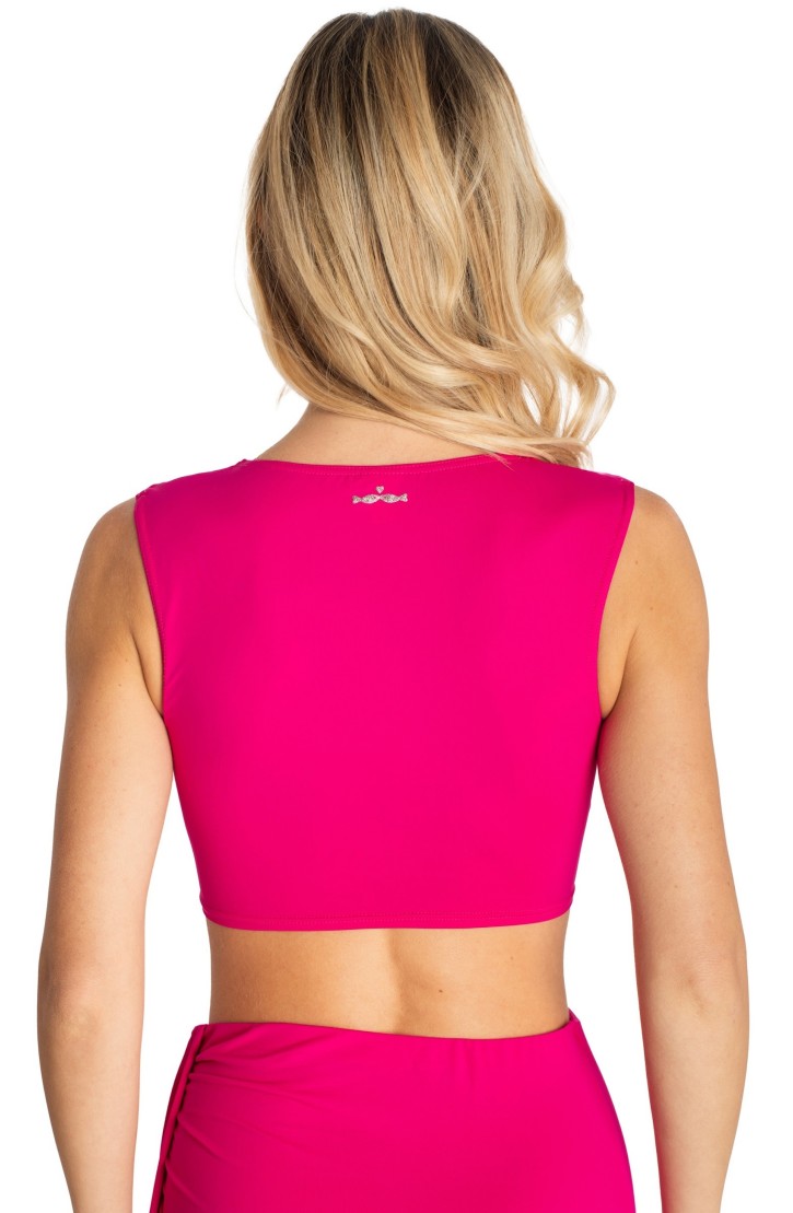 CRISSCROSS TOP SOLID COLOR