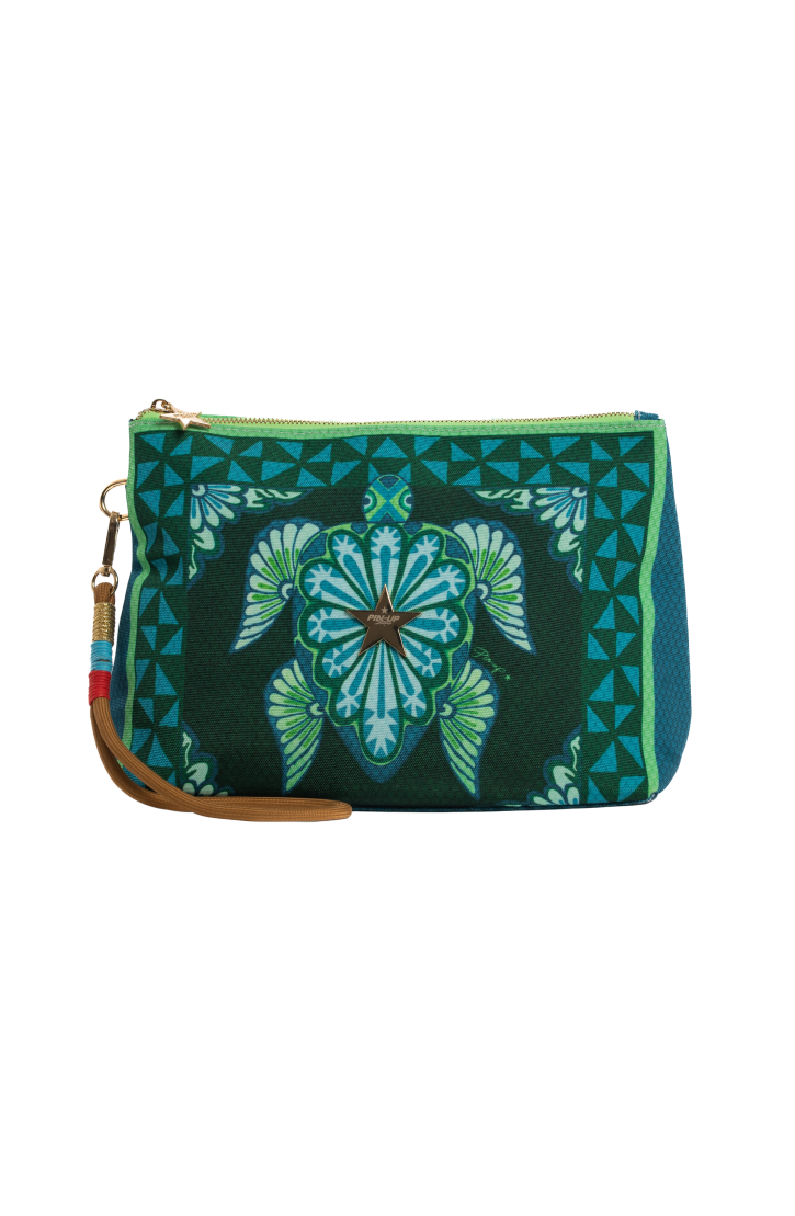Tribal Sea Clutch Bag