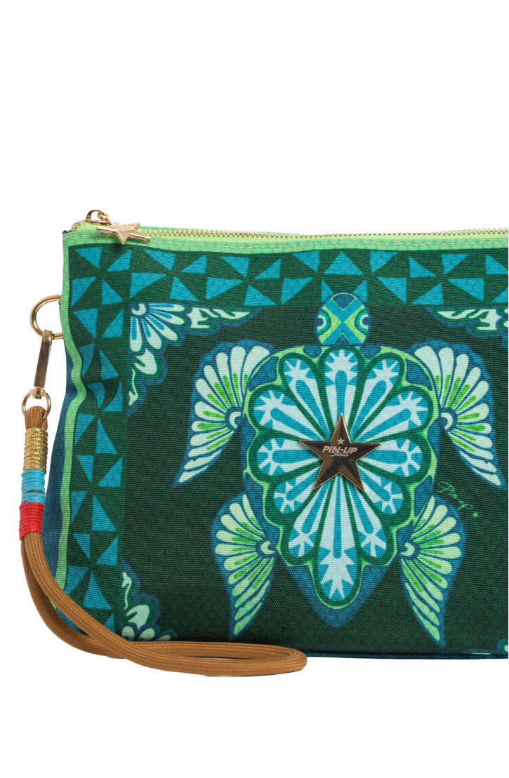 Tribal Sea Clutch Bag