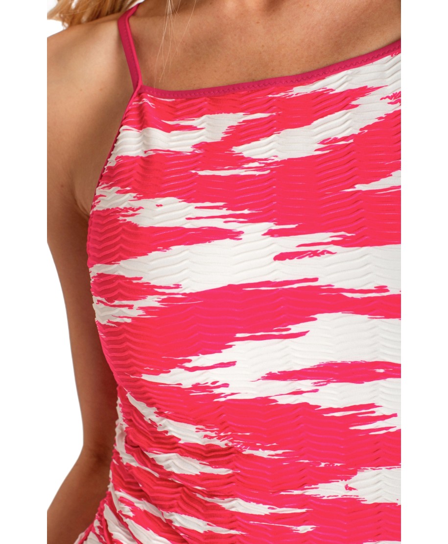 SHEATH DRESS CLOUD PRINT