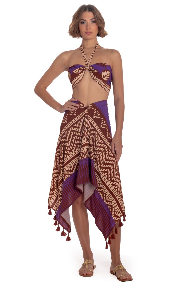 Pareo Skirt Beautiful Tree Print