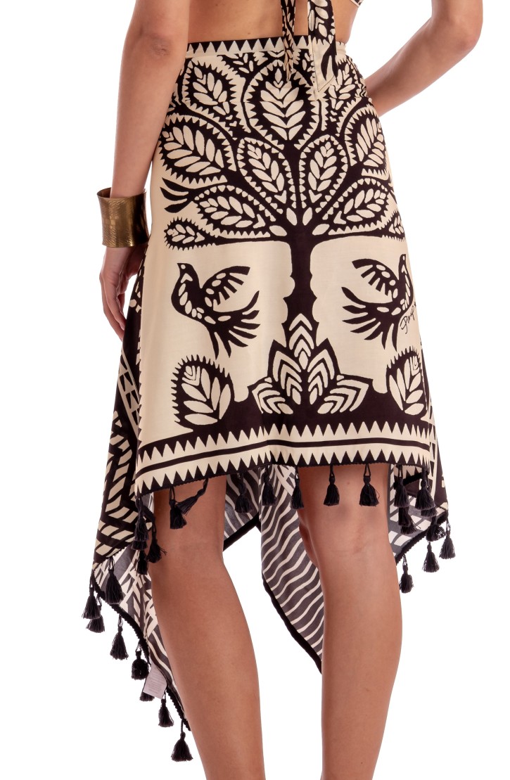 Pareo Skirt Beautiful Tree Print