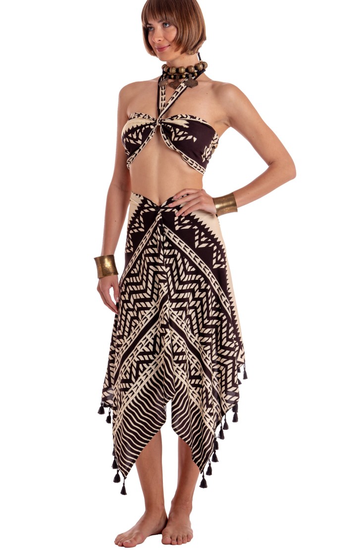 Pareo Skirt Beautiful Tree Print