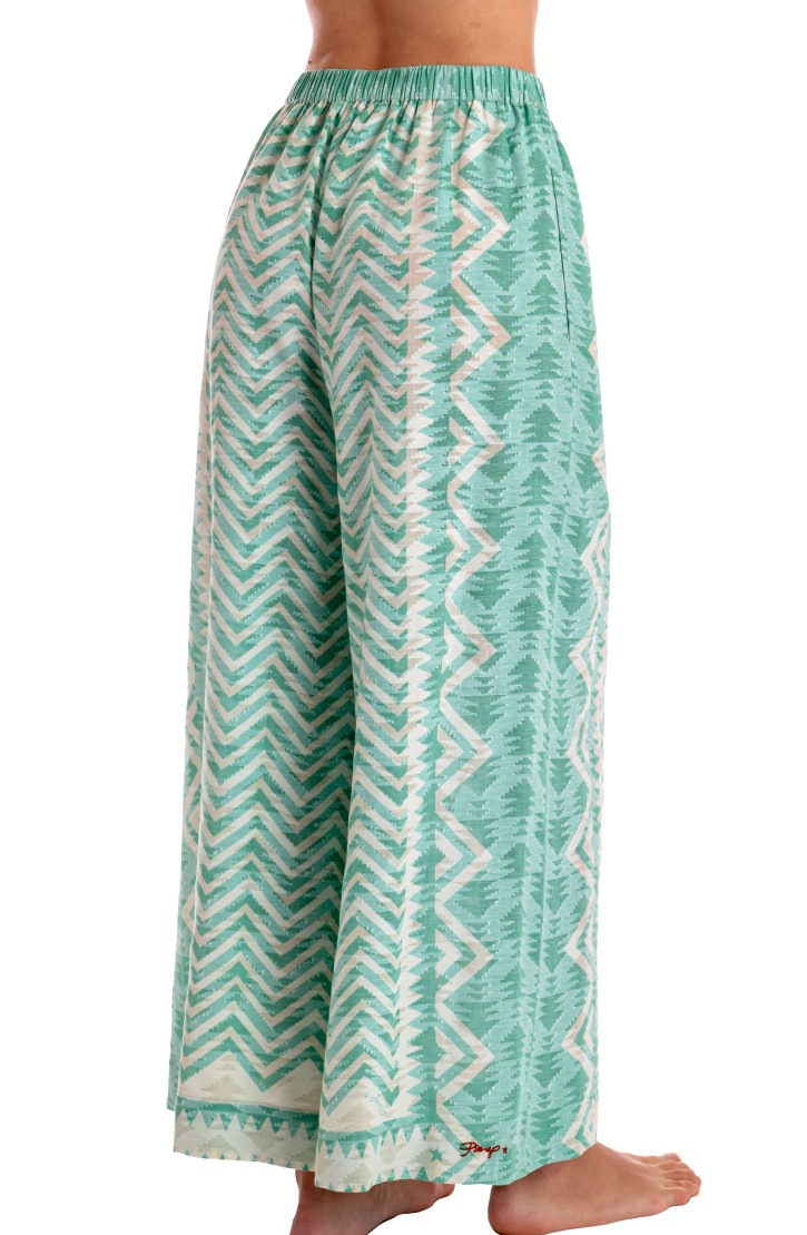 PALAZZO PANTS BEAUTIFUL TREE PRINT