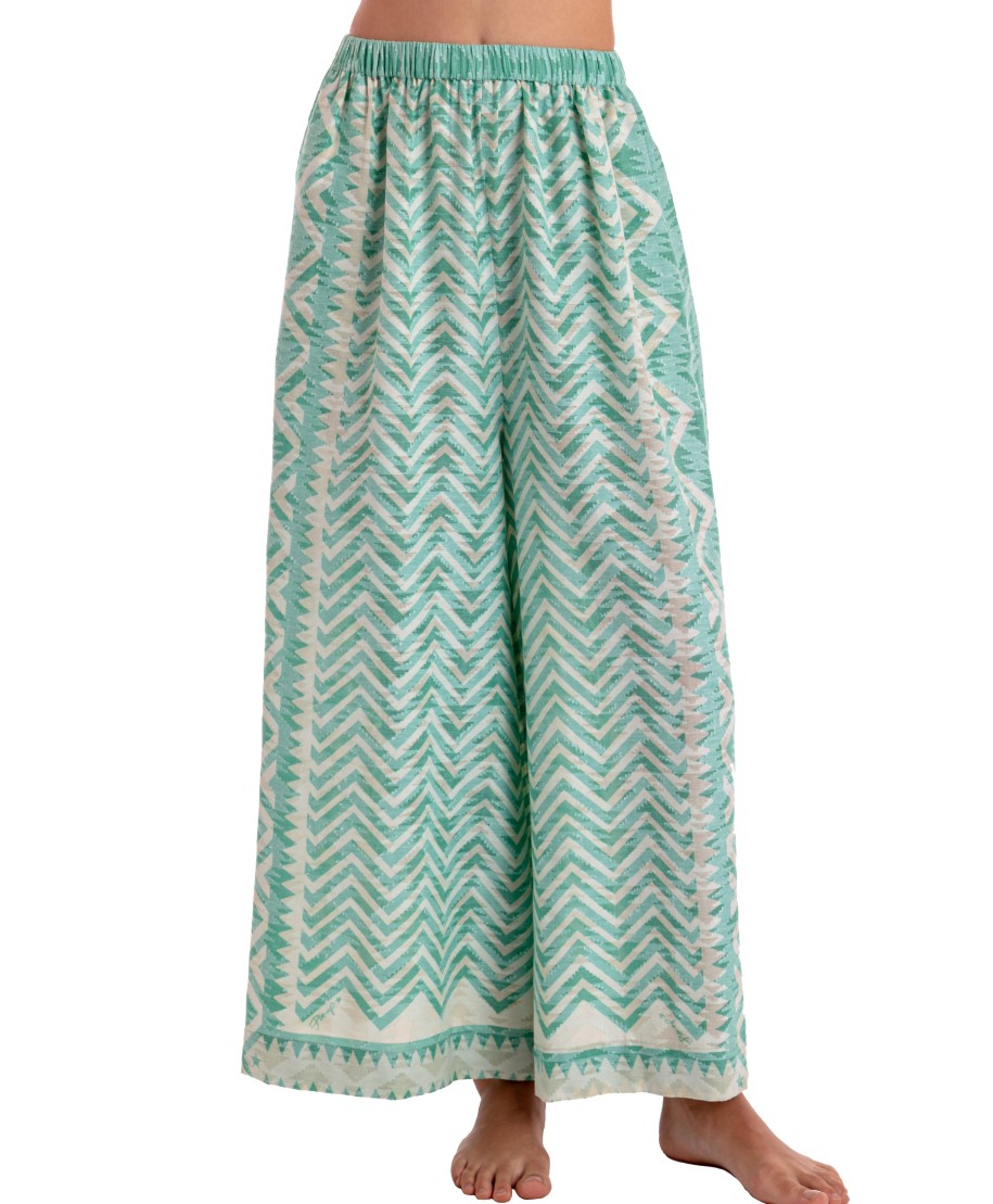 PALAZZO PANTS BEAUTIFUL TREE PRINT