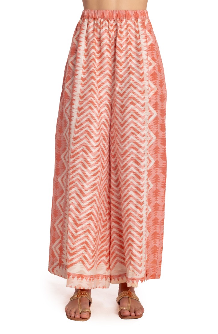 PALAZZO PANTS BEAUTIFUL TREE PRINT