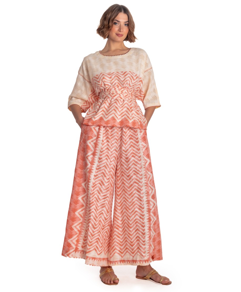 PALAZZO PANTS BEAUTIFUL TREE PRINT