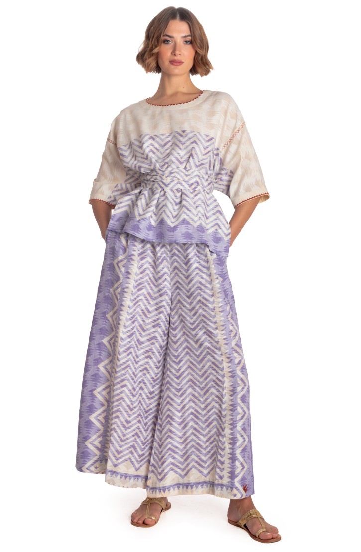 PALAZZO PANTS BEAUTIFUL TREE PRINT