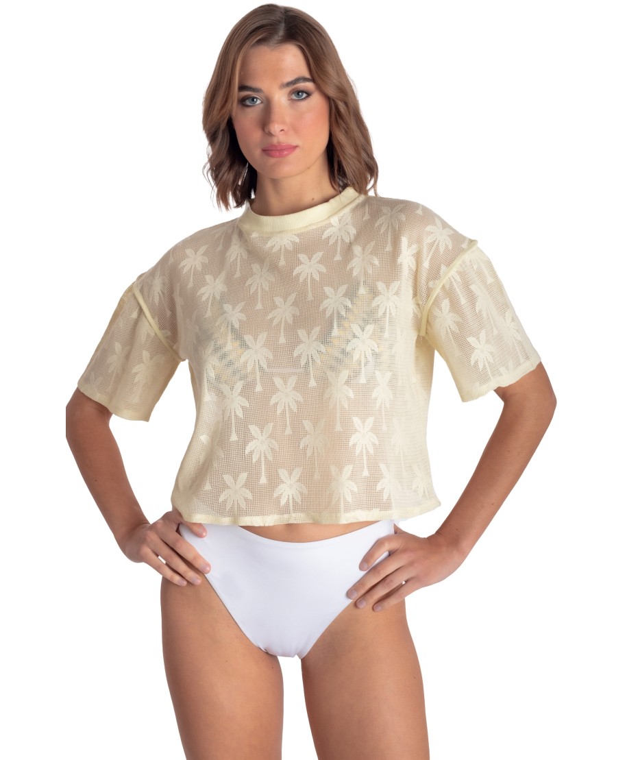 TOP EMBROIDERY PALMS