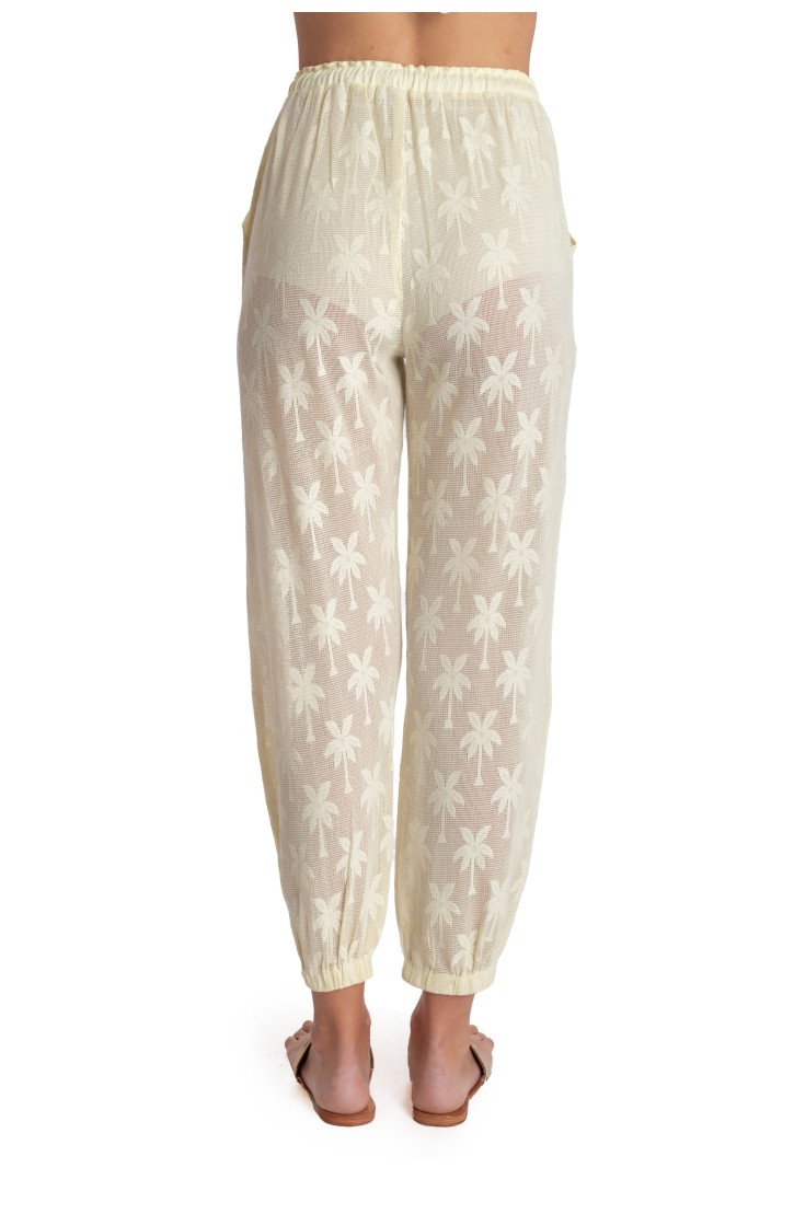 Pants Palm Embroidery