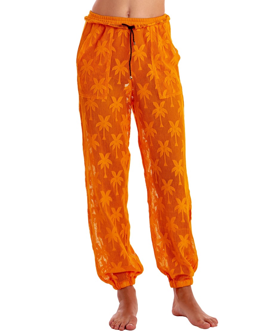 Pantalone Ricamo Palme