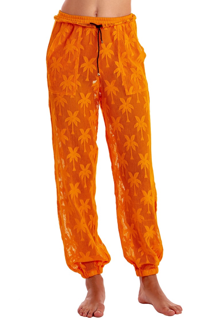 Pants Palm Embroidery