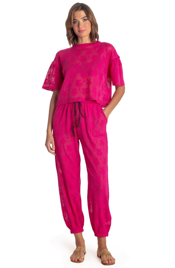 Pants Palm Embroidery