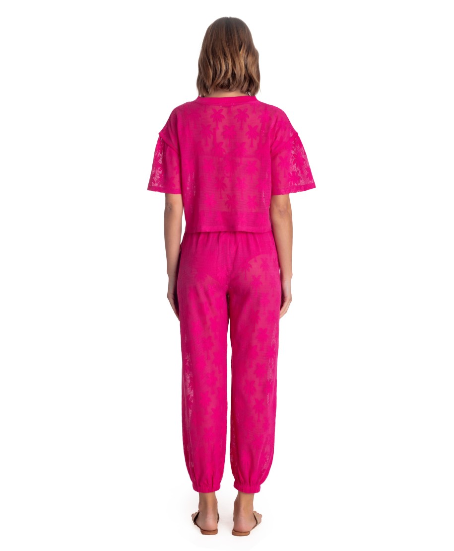 Pants Palm Embroidery