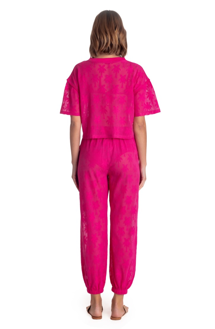 Pants Palm Embroidery