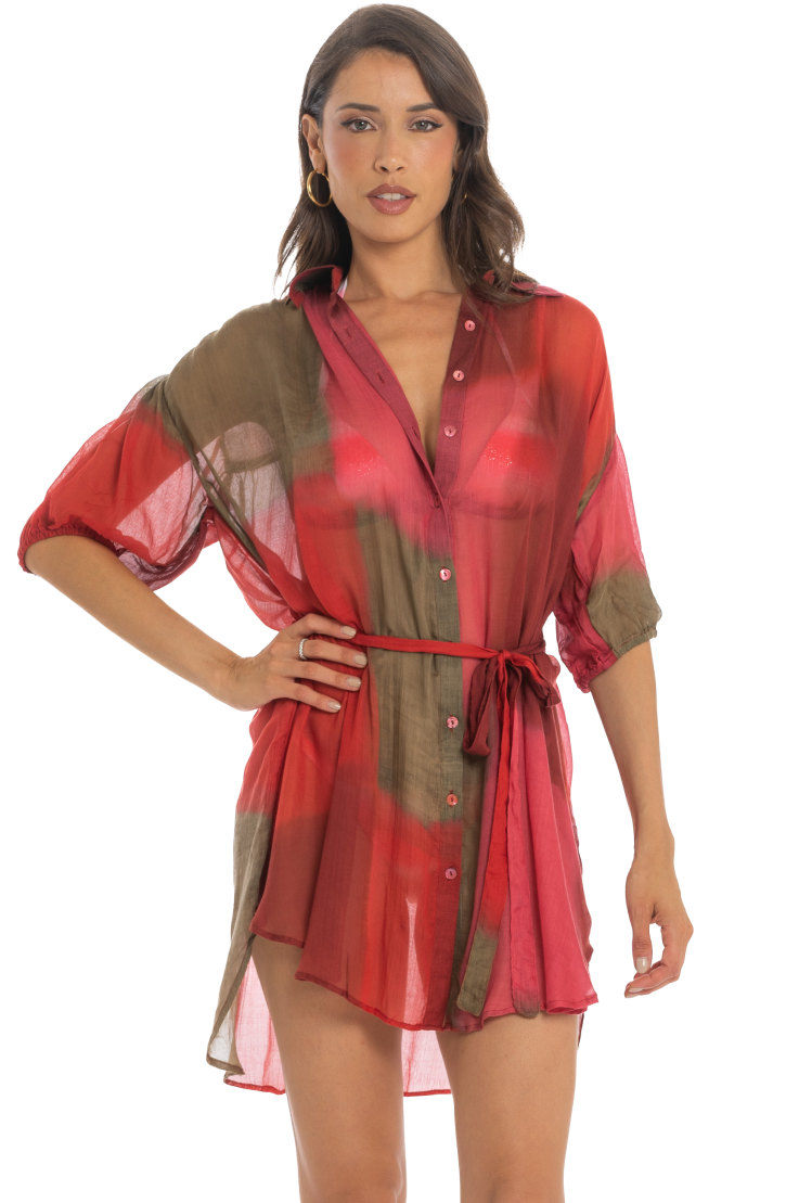 Abito Camicia Damier