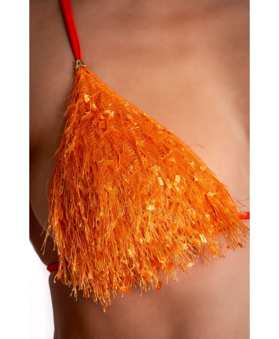 PLUMAGE PADDED TRIANGLE BIKINI