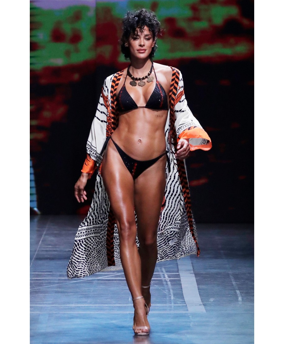 BIKINI TRIANGOLO IMBOTTITO CON CRISTALLI