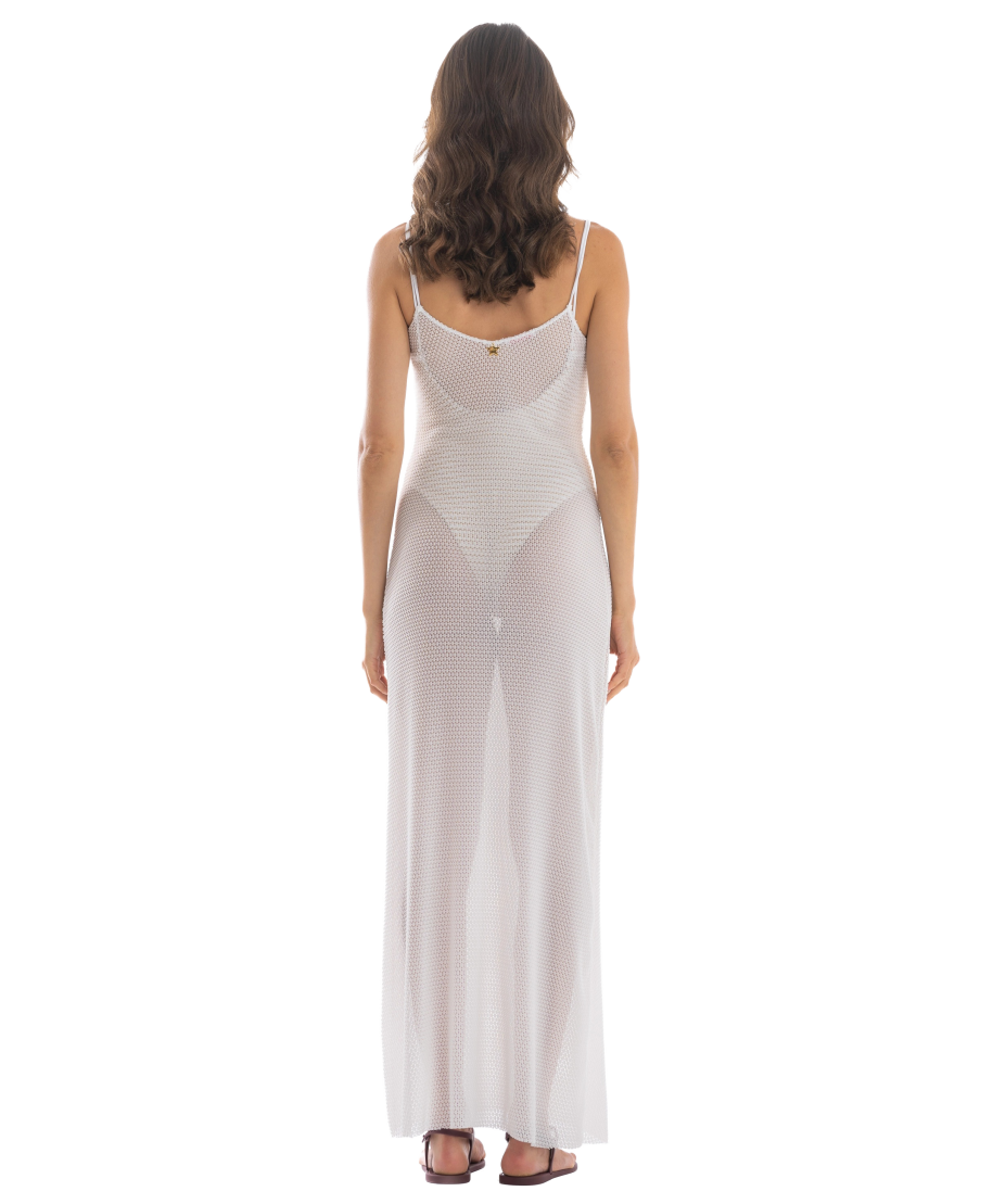 Crochet Long Sheath Dress