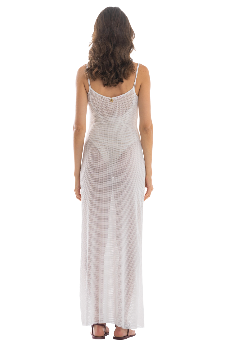Crochet Long Sheath Dress