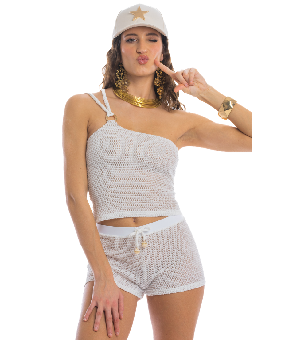 Top Monospalla Crochet