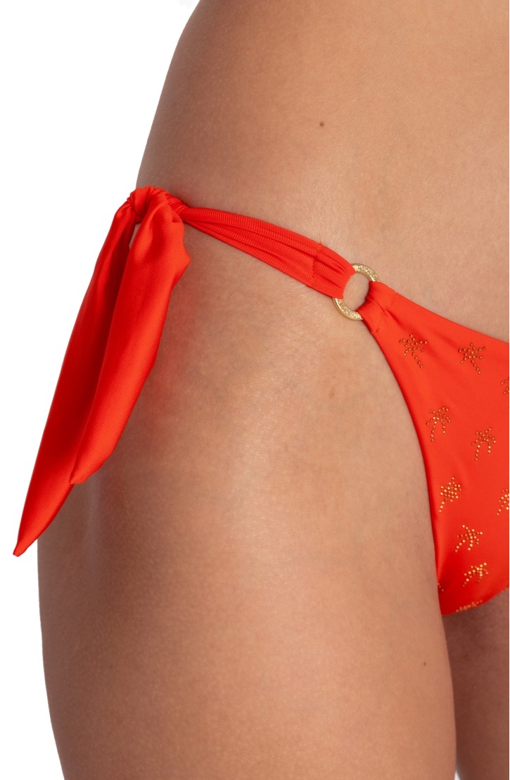 UNDERWIRE BALCONETTE BIKINI WITH MICRO PALM STUDS