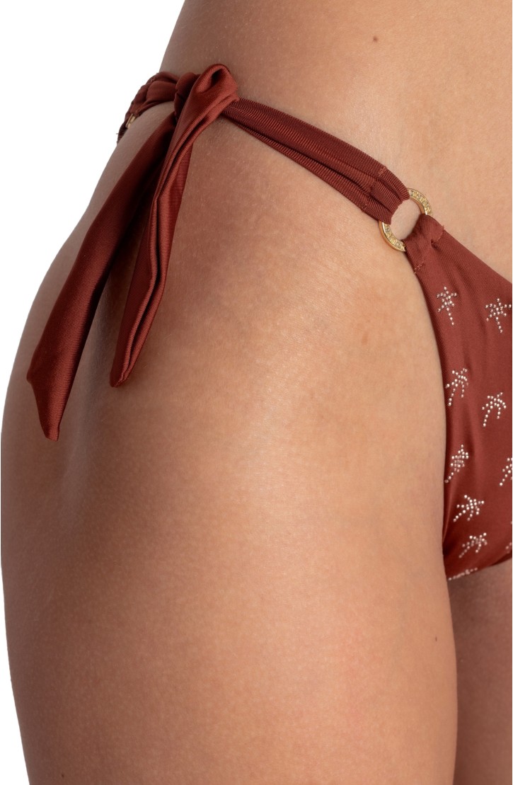 UNDERWIRE BALCONETTE BIKINI WITH MICRO PALM STUDS