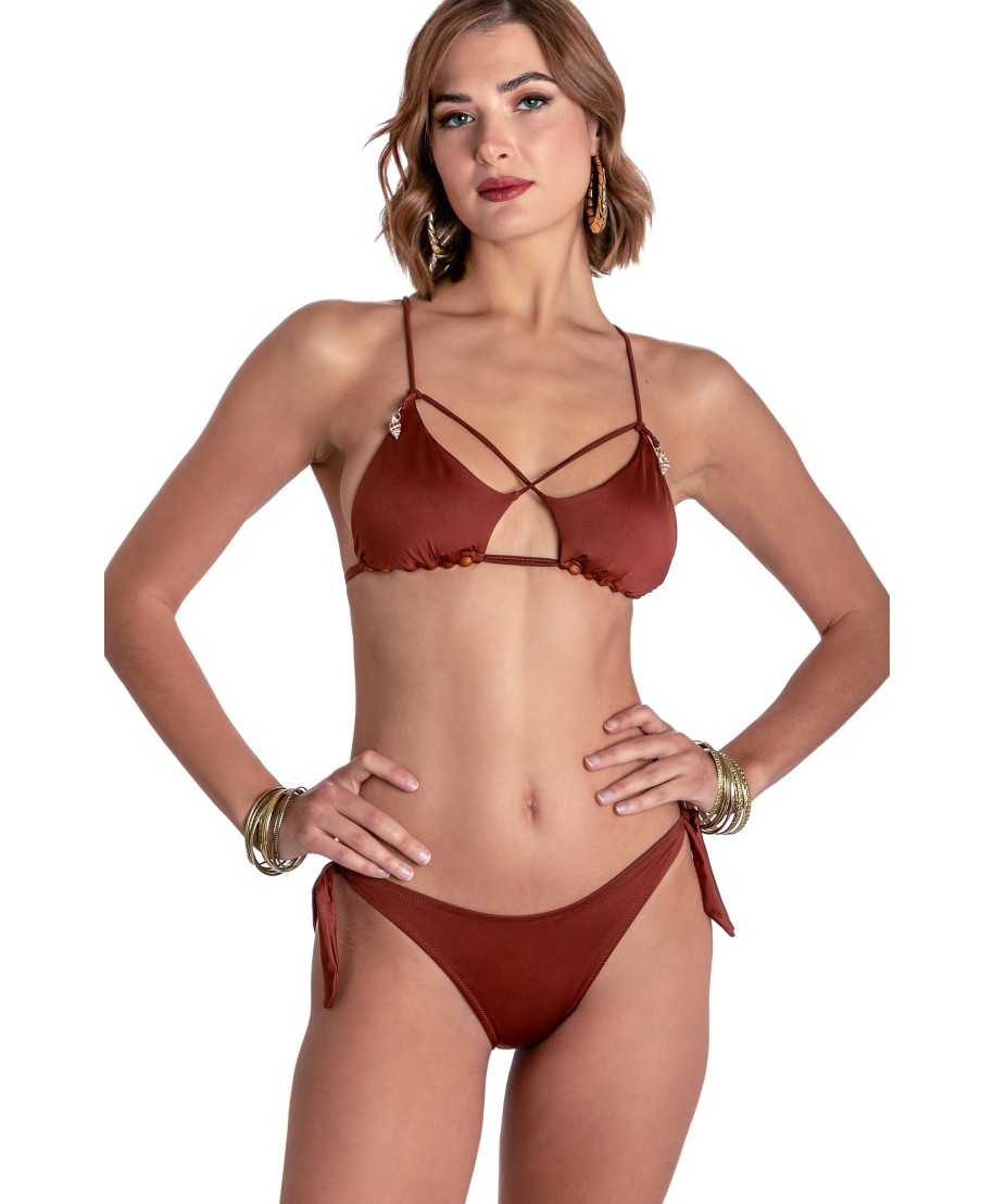 SOLID COLOR BOW SLIP