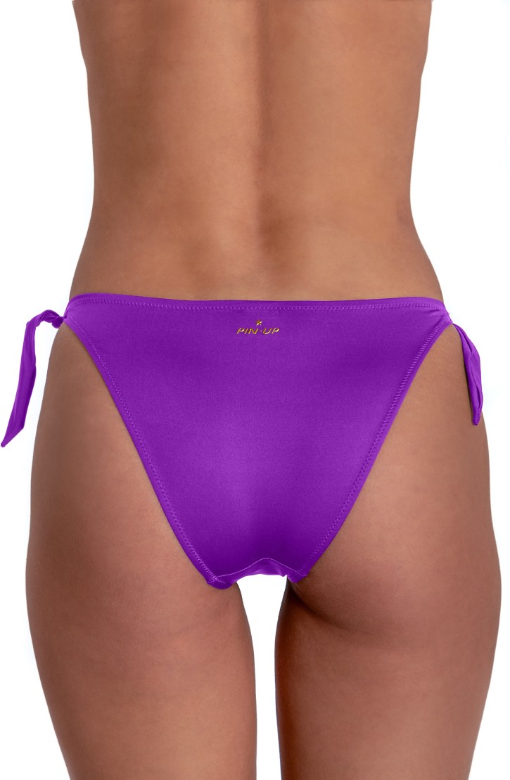 SLIP BIKINI FIOCCHI TINTA UNITA