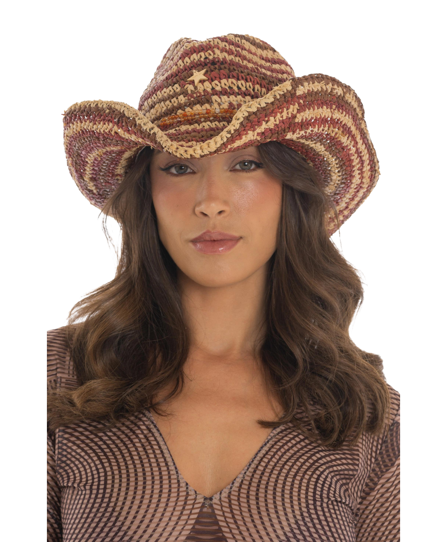 Cappello Cowboy Pin-Up Stars