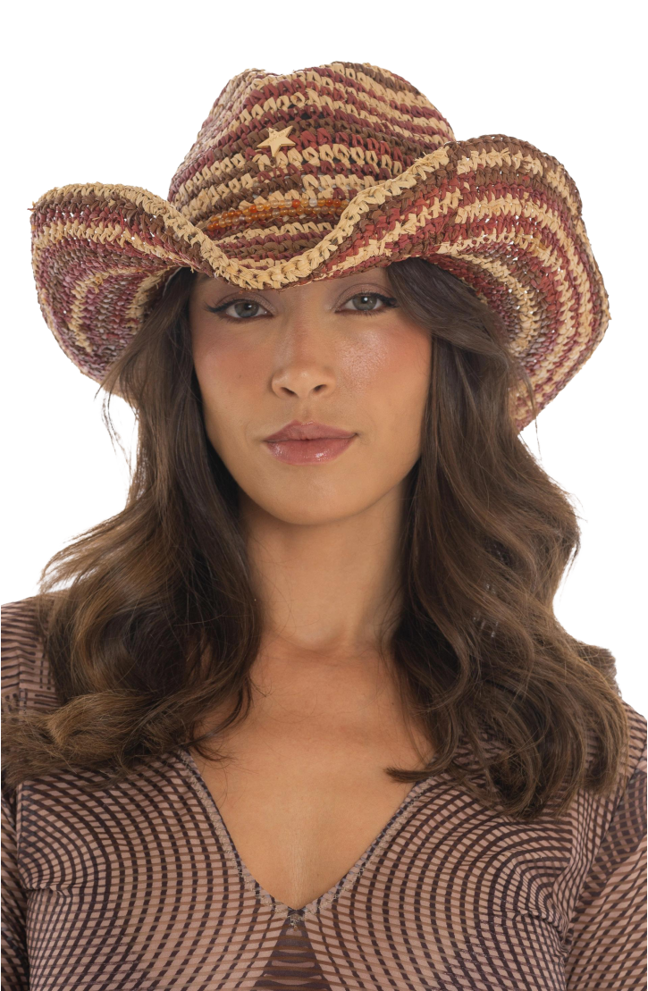 Cowboy Hat Pin-Up Stars