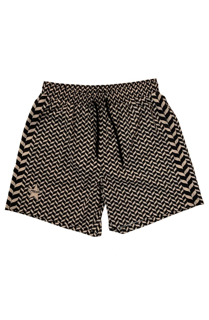 MEN'S BOXER SHORTS HERRINGBONE PRINT
